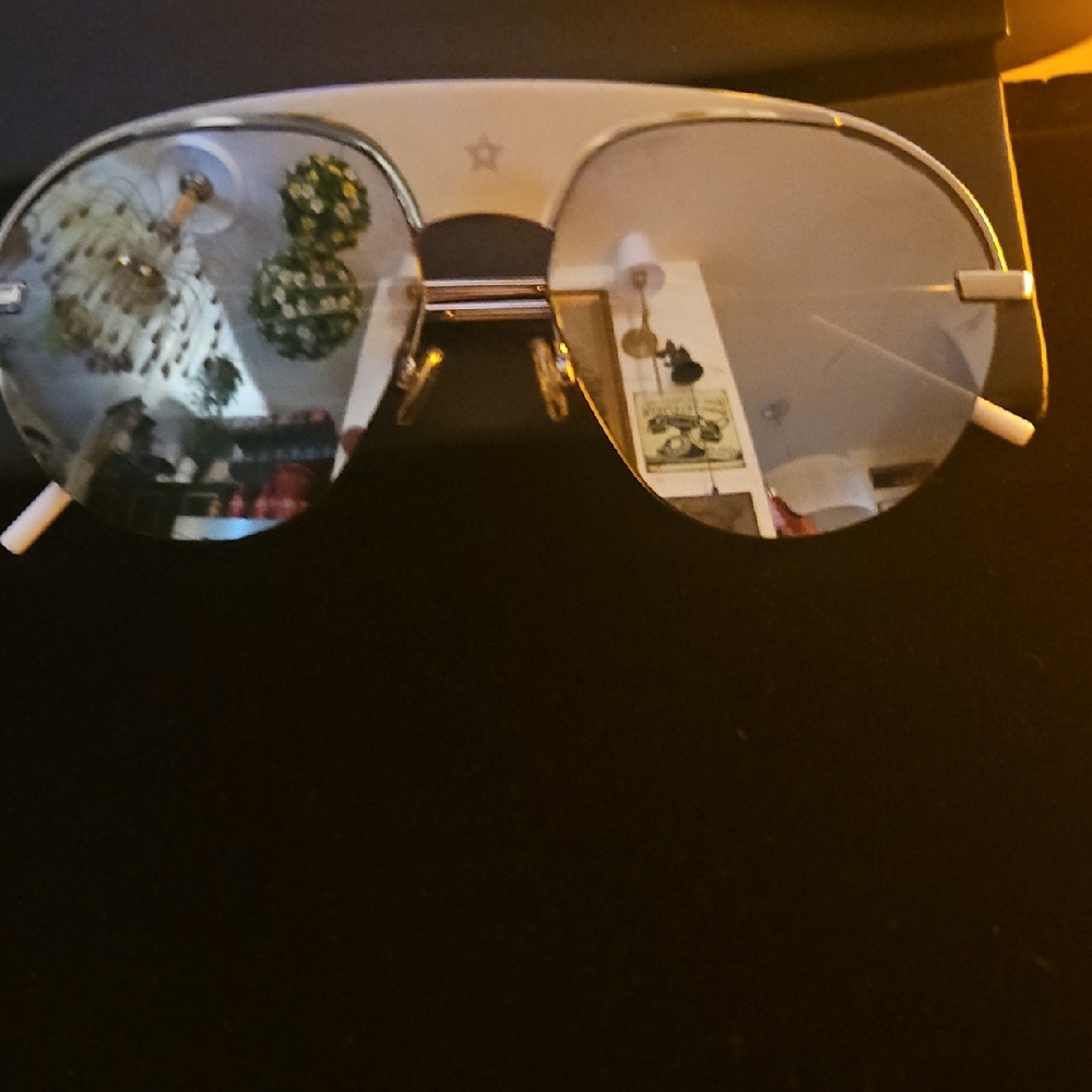 Dior Black and White Revolution Aviator Designer Sunglasses - Picture 1 of 7